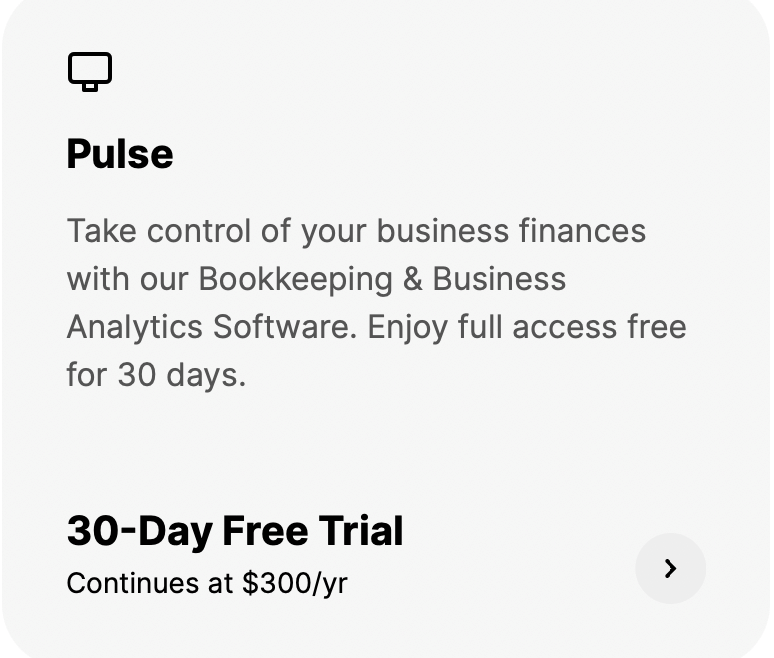 doola Pulse is a powerful bookkeeping and business analytics software that brings together automation, compliance, and insight, all in one intuitive dashboard.